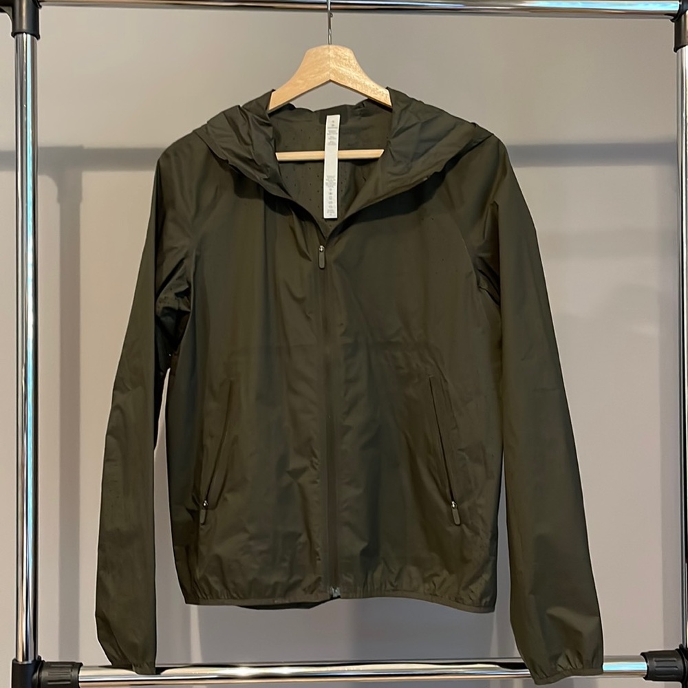 Lululemon Dark Green Windbreaker